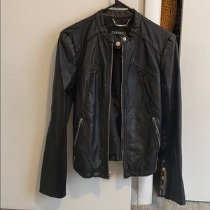 Express leather jacket
